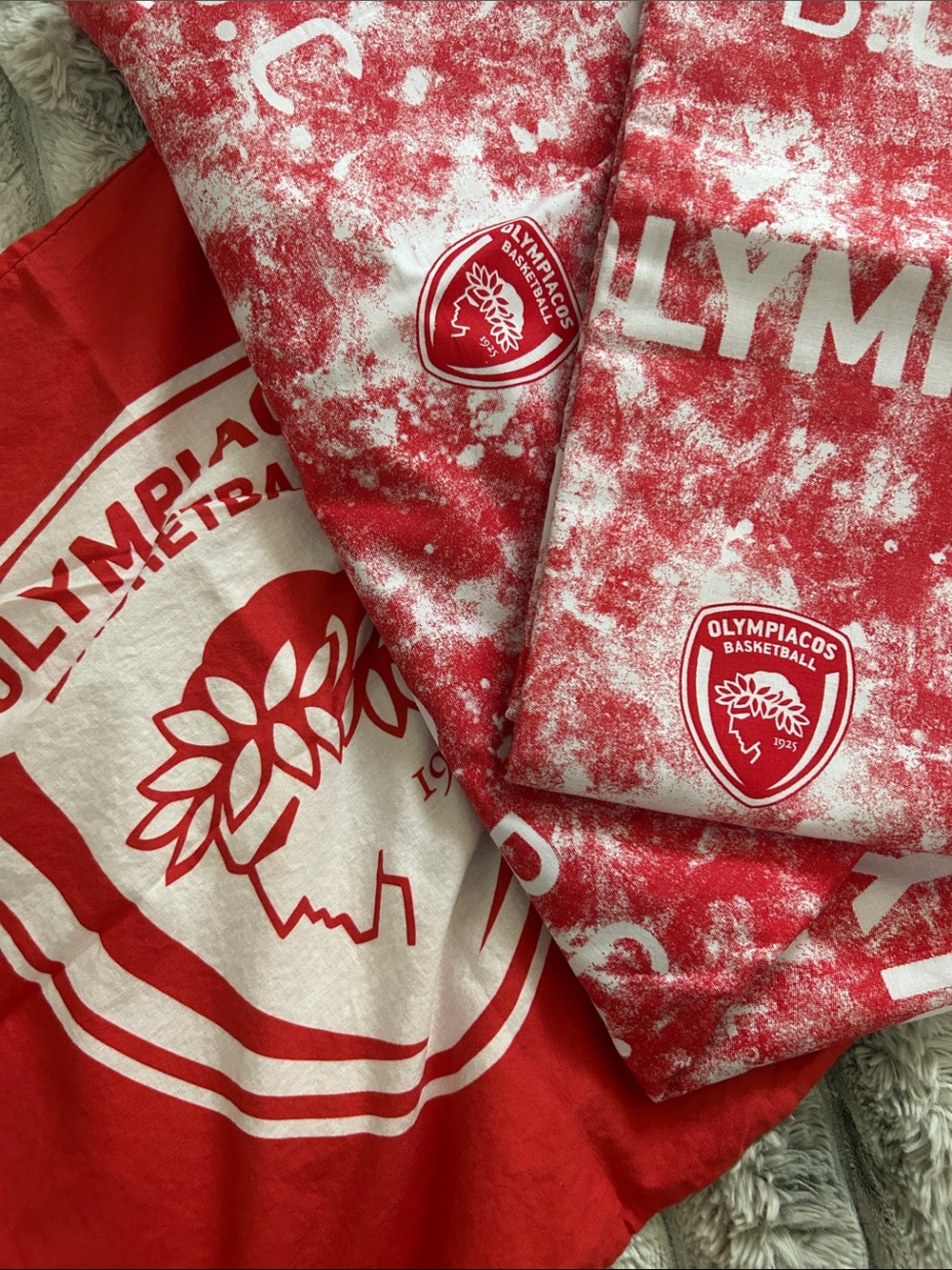Olympiacos Basketball bedsheets